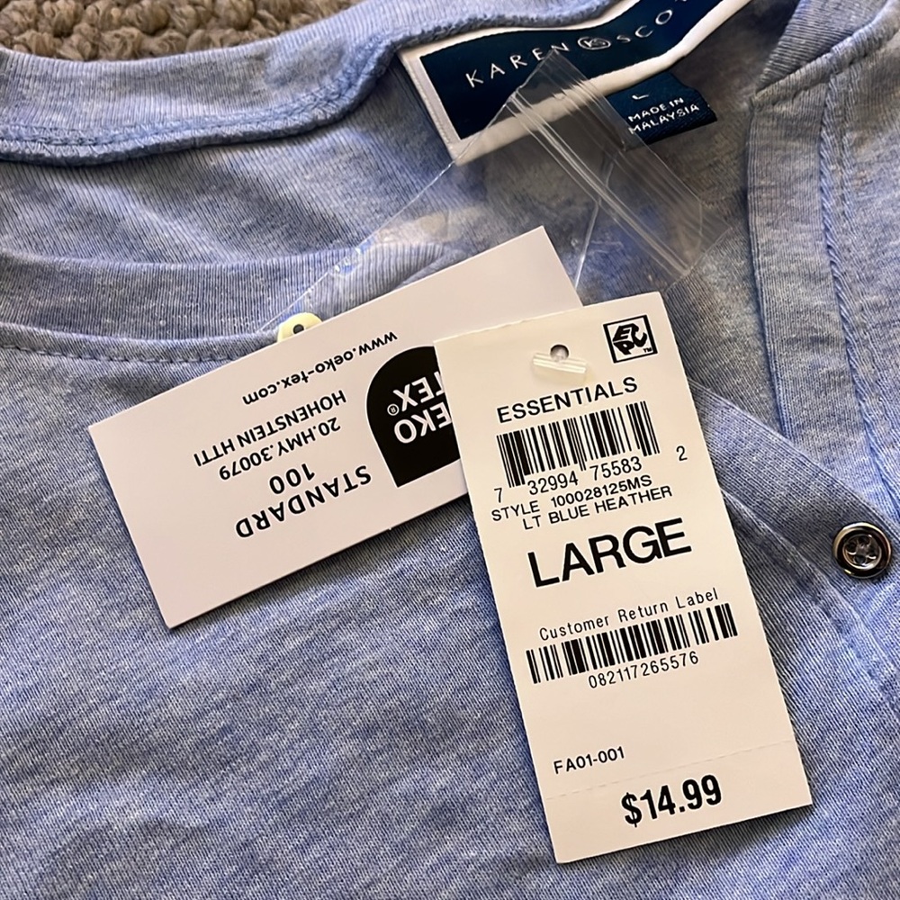 Baby Blue Shirt